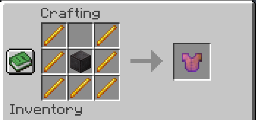 Cindersoul Chestplate Recipe